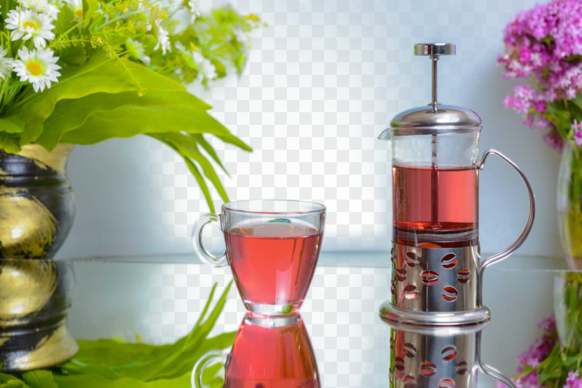 Tea Drinks Flowering Green Chrysanthemum Drink PNG