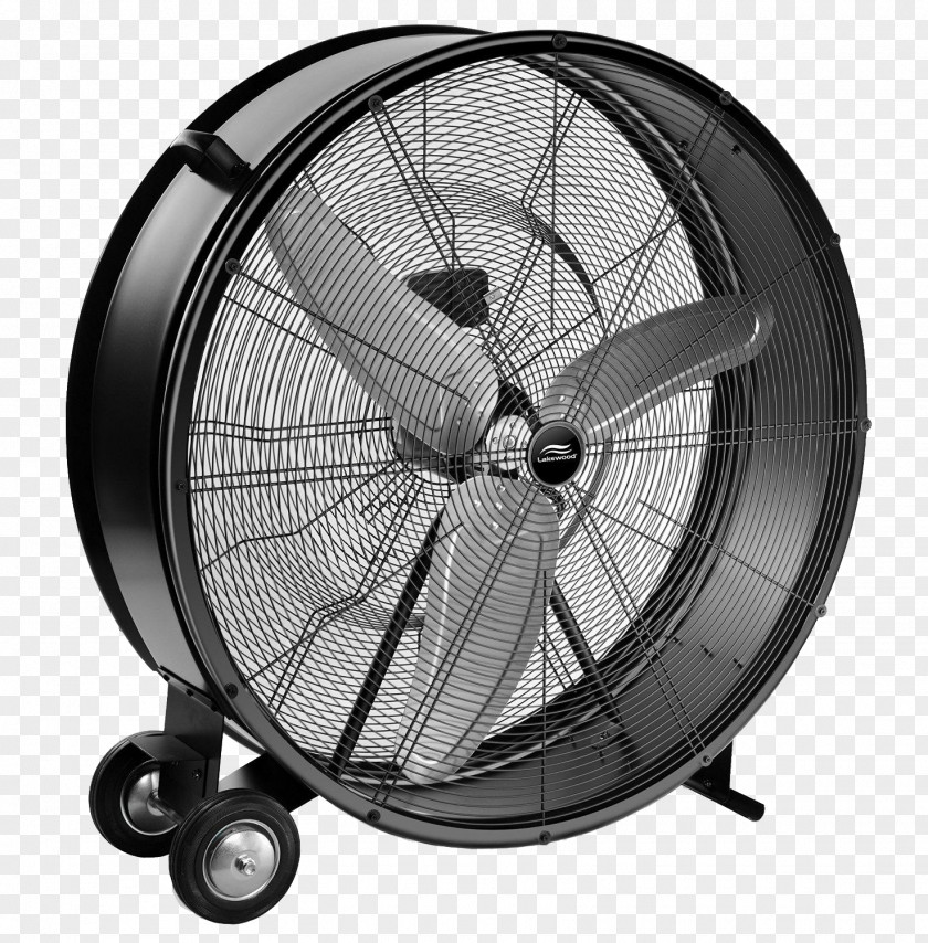 Drum Fan Industry Heater Ventilation PNG