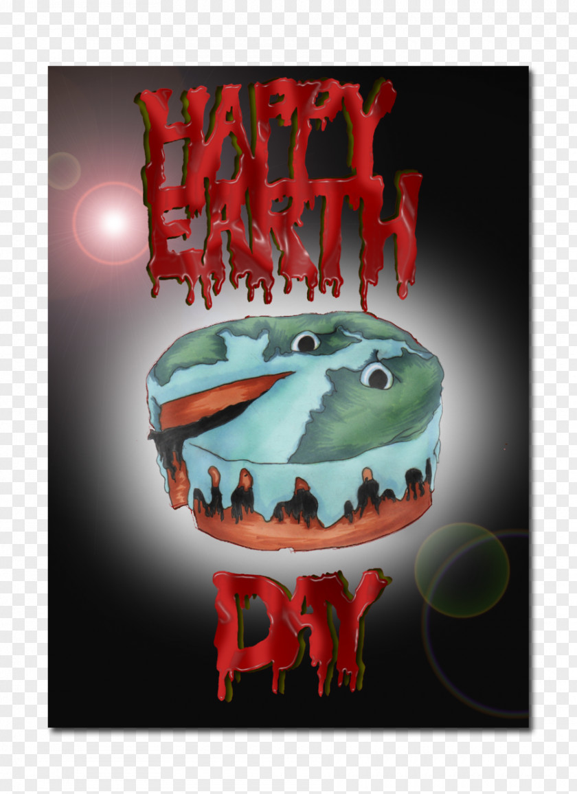 Earth Day Advertising Poster PNG