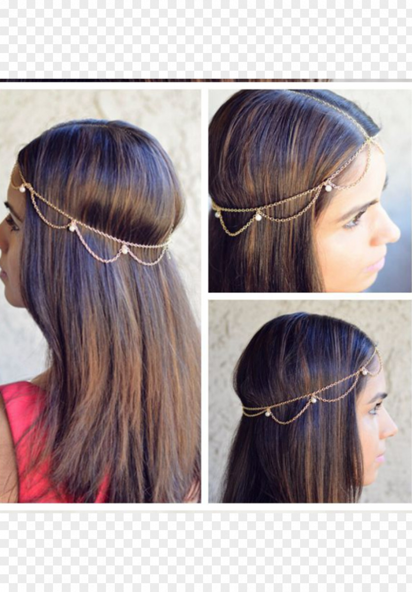 Headband Hair Jewellery Headpiece Chain Hairstyle PNG