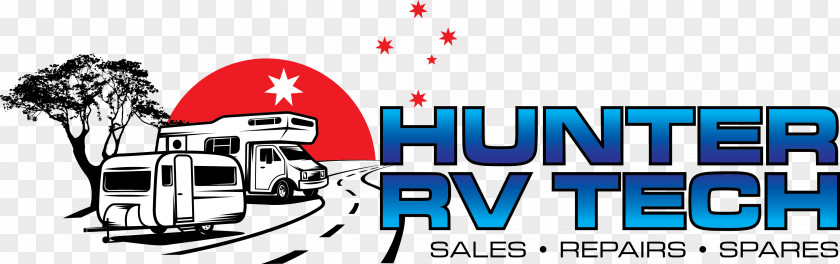 Hunter RV Tech Campervans Vehicle Caravan Logo PNG