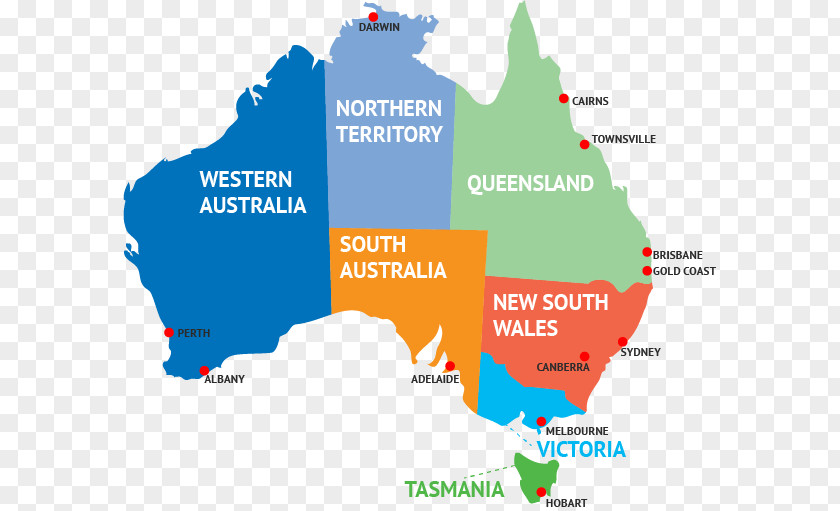 Island Trivia Australia Map PNG