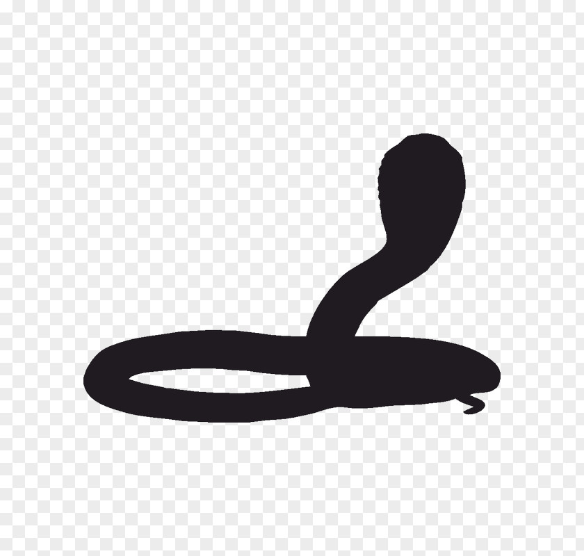 Snake Silhouette Reptile King Cobra Stencil PNG