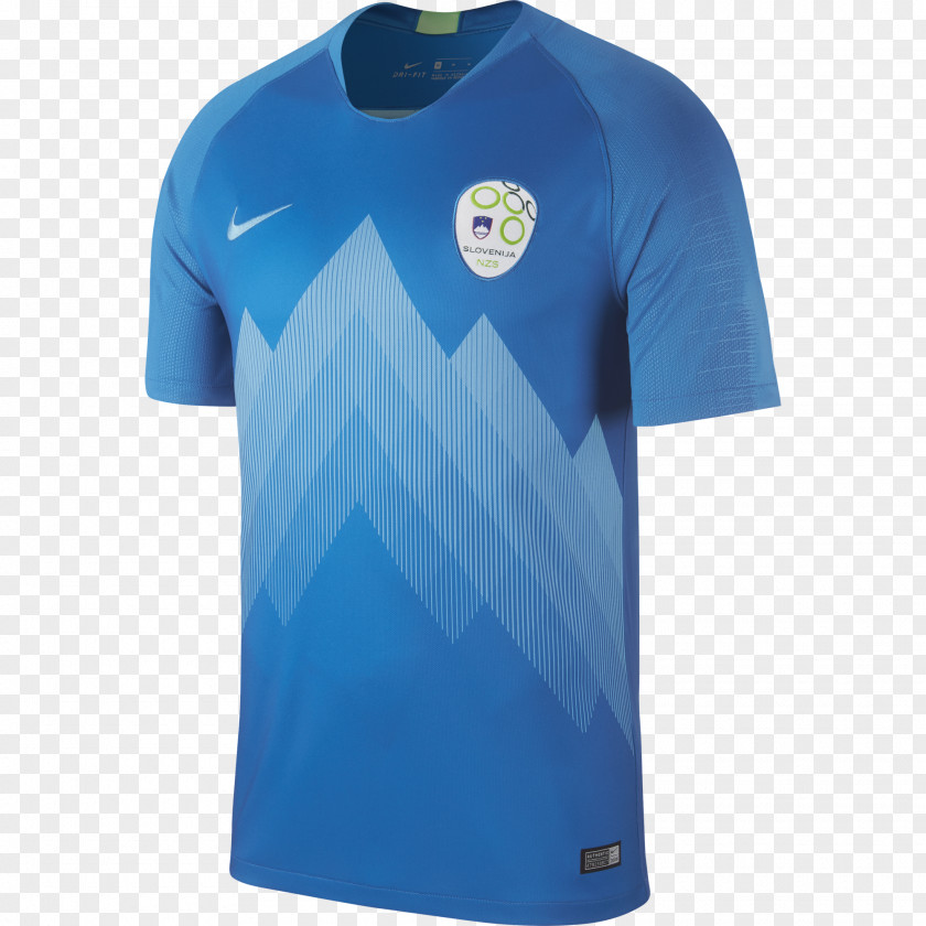 T-shirt Slovenia National Football Team 2018 World Cup Jersey PNG