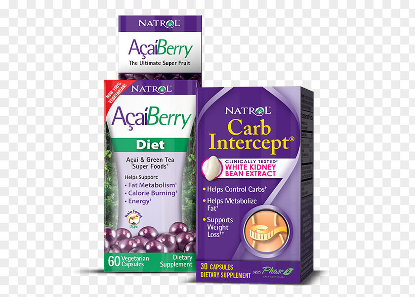 Acai Berries Artificial Dietary Supplement Weight Loss Natrol AcaiBerry Diet Berry Capsule PNG