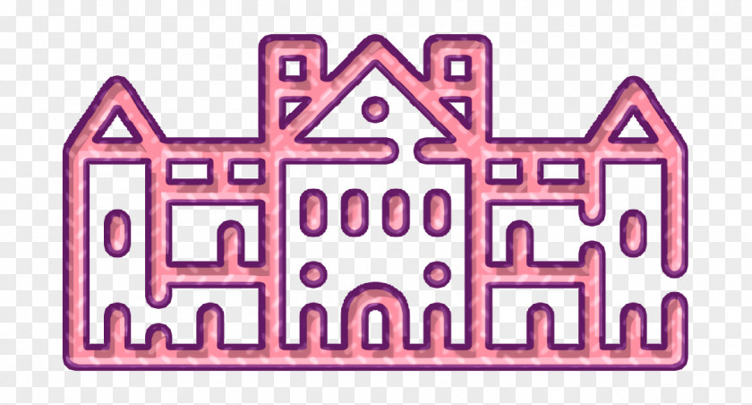 Building Icon Royal Palace PNG