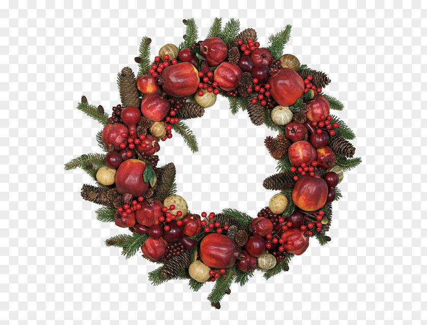 Christmas Wreath Ornament Decoration Holiday PNG