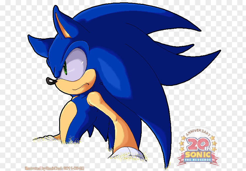 Dissolving DeviantArt Sonic The Hedgehog Dash PNG