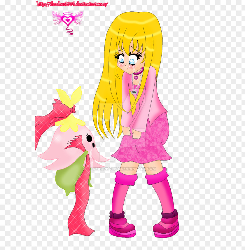 Doll Figurine Pink M RTV PNG