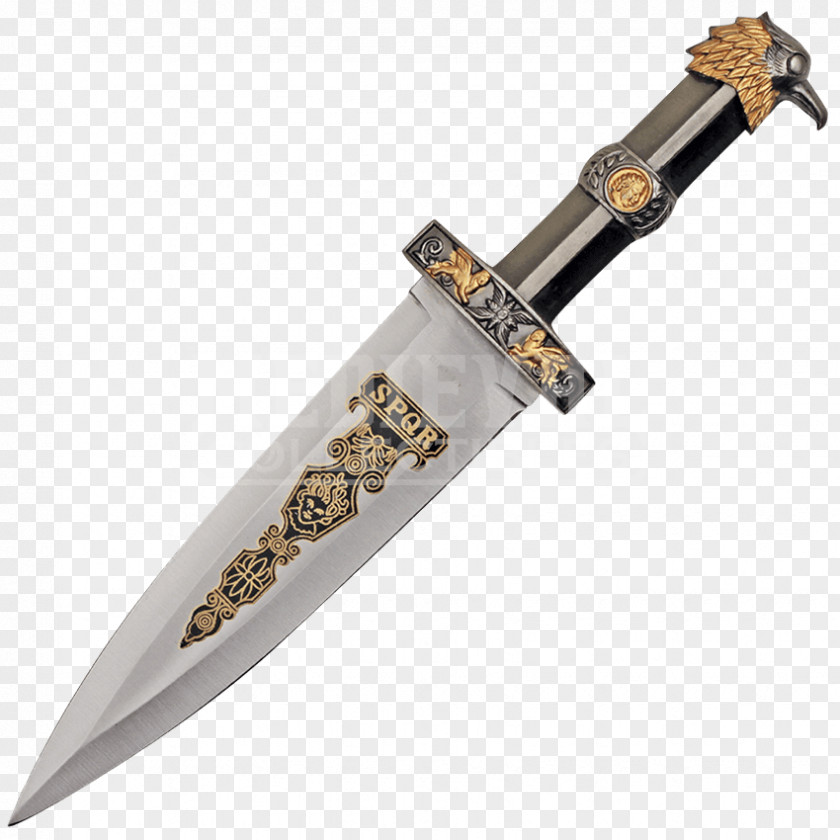 Knife Bowie Ancient Rome Dagger Pugio PNG