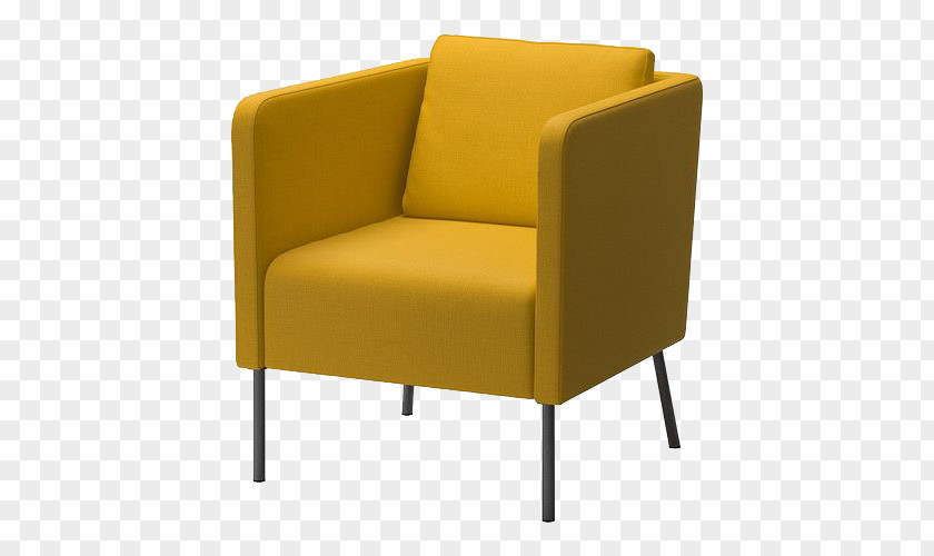 Yellow Armchair IKEA Catalogue Table Chair Couch PNG