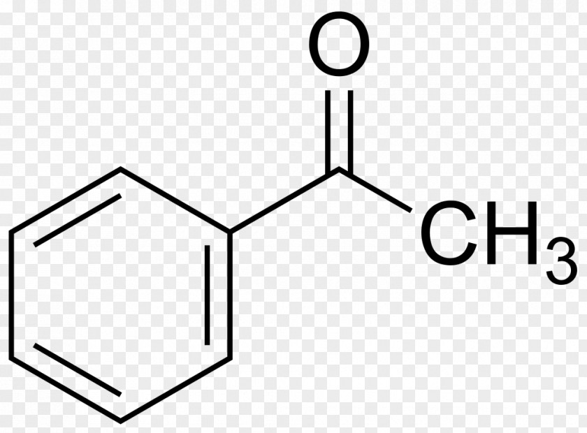 7 Number Acetophenone Chemical Formula Chemistry Compound Molecule PNG