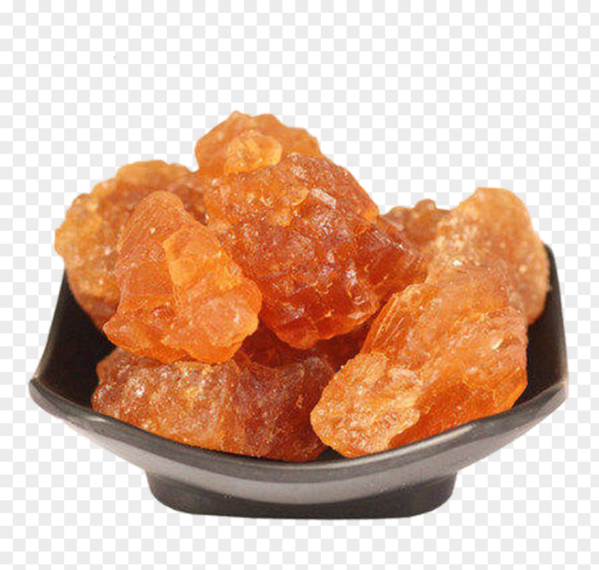 A Plate Of Rock Sugar Candy Chewing Gum Crystal PNG