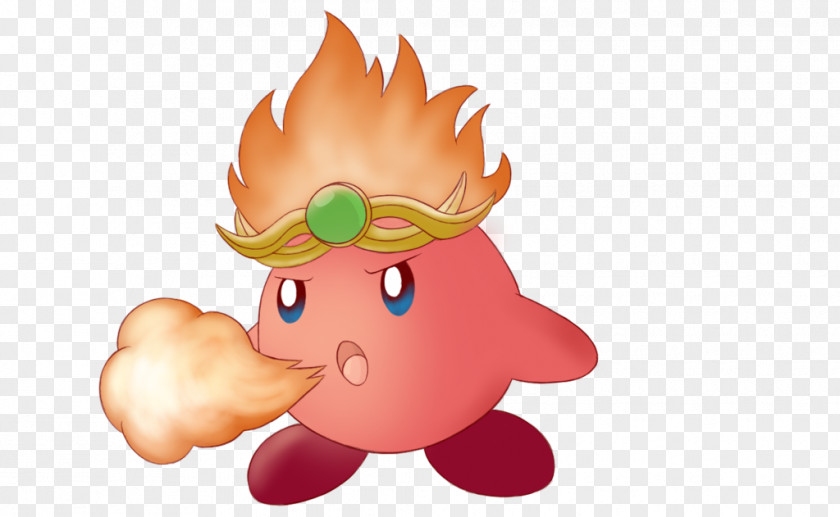 Fire Crown Kirby 64: The Crystal Shards Kirby's Adventure Clip Art Illustration Desktop Wallpaper PNG