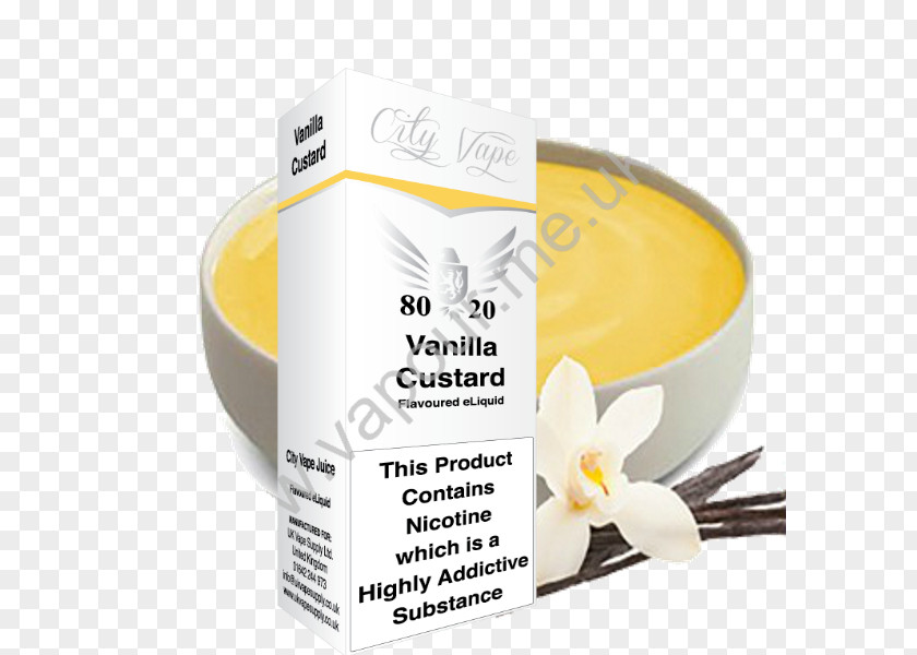 Vanilla Custard Electronic Cigarette Aerosol And Liquid Flavor Juice Vape Shop PNG