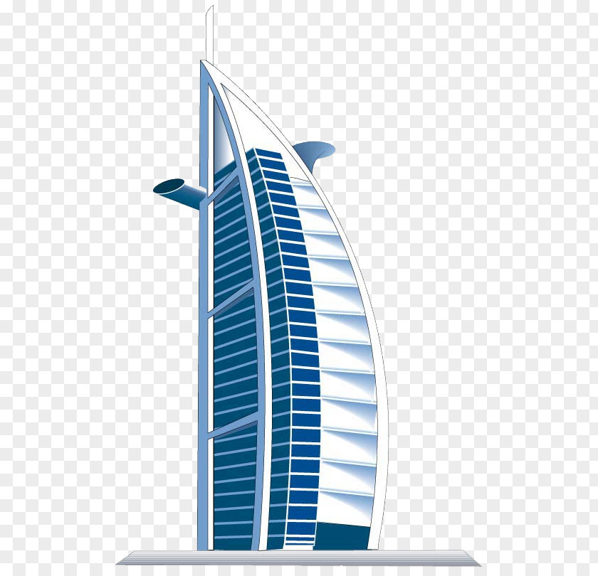 Burj Khalifa Transparent Al Arab Jumeirah Emirates Towers Hotel Beach PNG