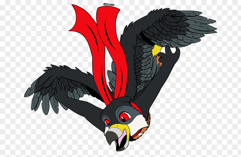 Eagle Beak Character Font PNG