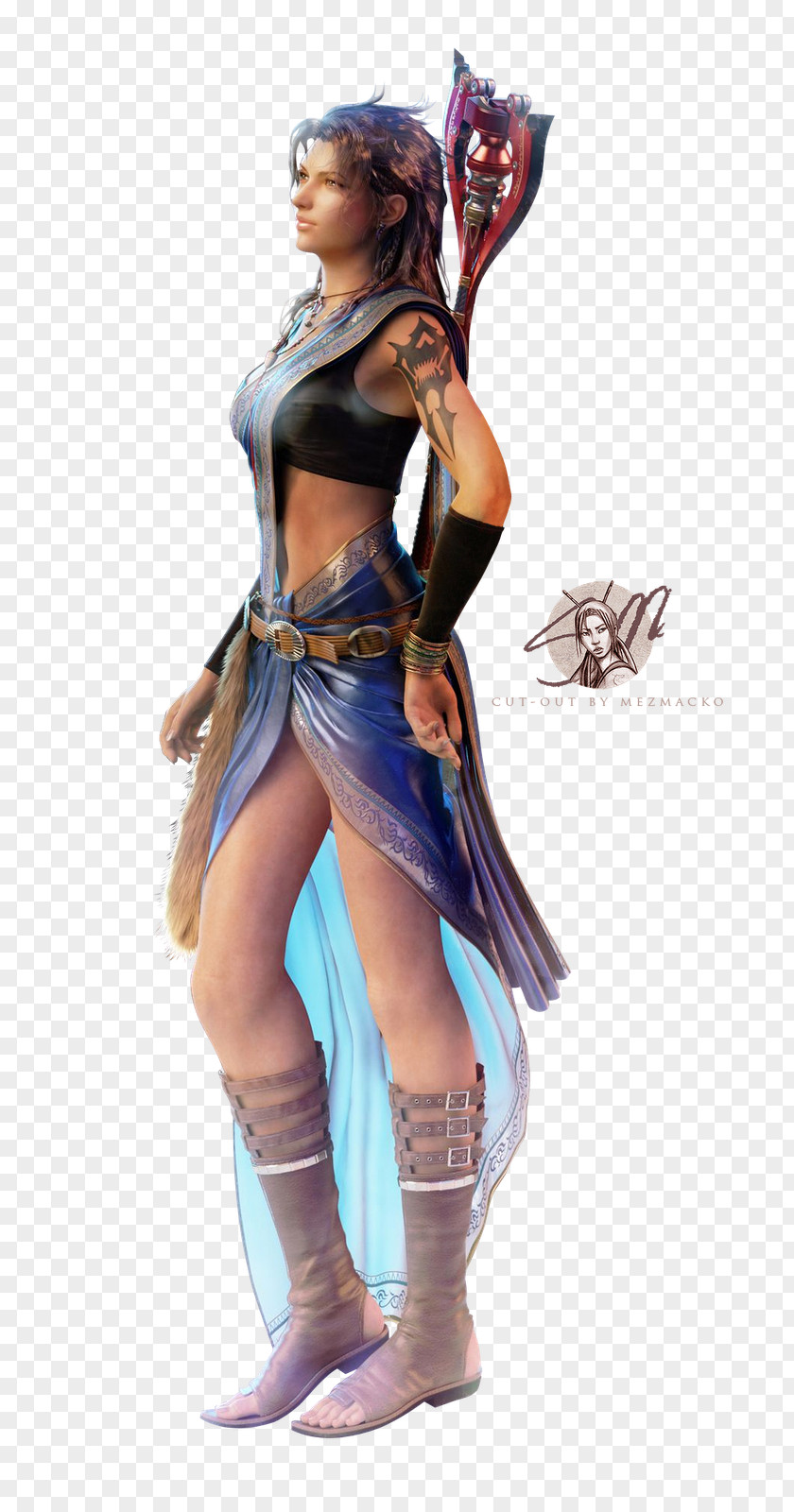 Final Fantasy XIII Lineage II Lightning Oerba Yun Fang Sprite PNG