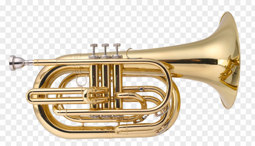 Musical Instruments Cornet Mellophone Marching Euphonium Baritone Horn PNG