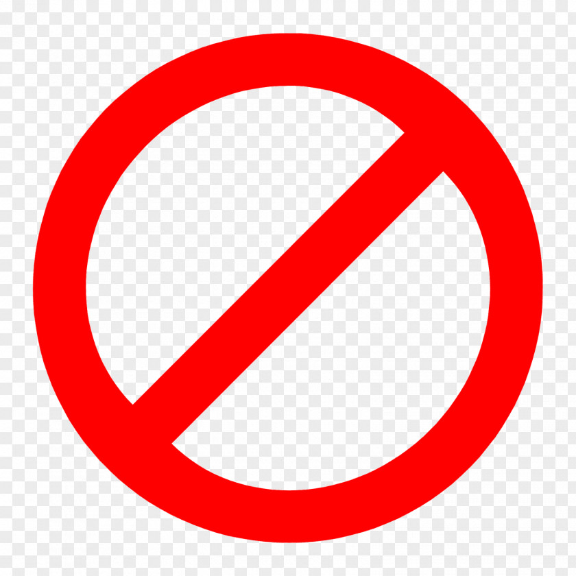 Not Allowed No Symbol PNG