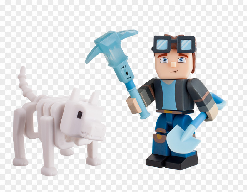 Skeleton Dog Minecraft DanTDM: Trayaurus And The Enchanted Crystal Tube Heroes Mystery Minifigure One Random Figure Toy PNG