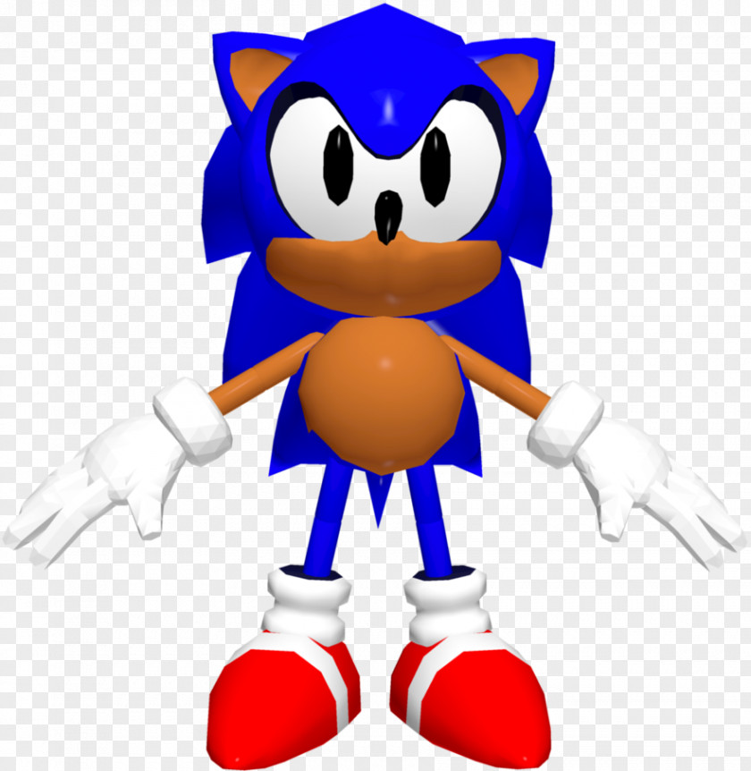 Sonic The Hedgehog 2 X-treme 3 3D PNG