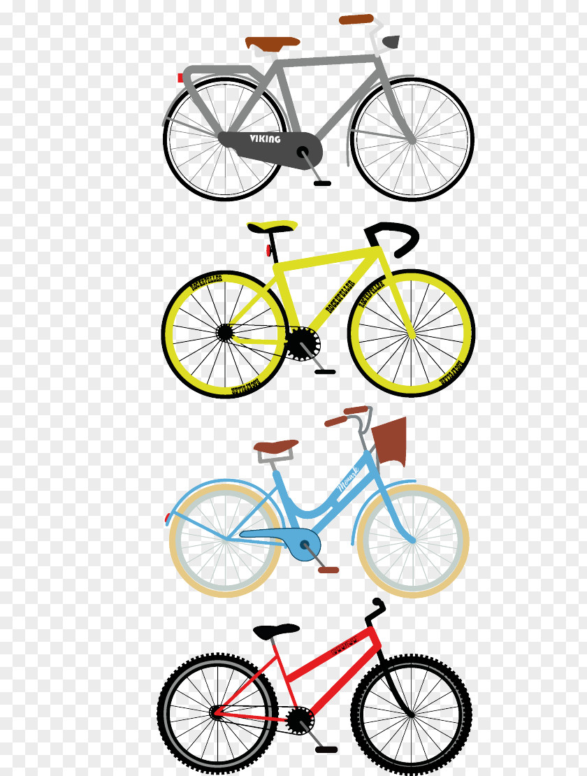 Bicycle Wheels Frames Road Sticker PNG