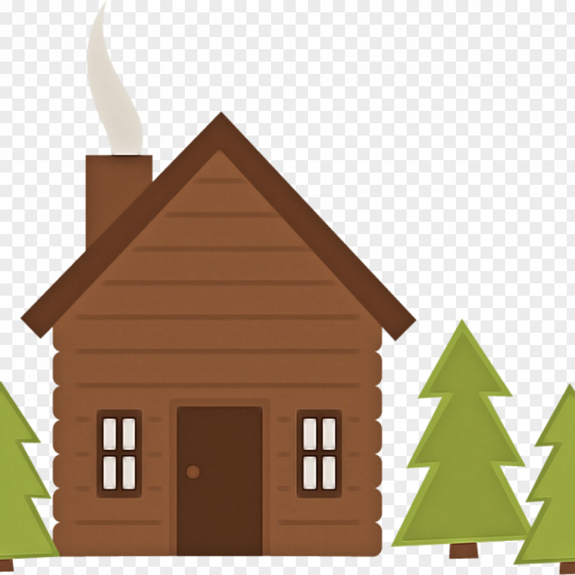 Log Cabin Shed Home House Property Roof Real Estate PNG