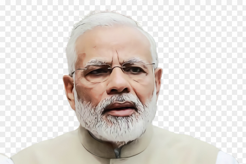 Smile Elder Modi Cartoon PNG