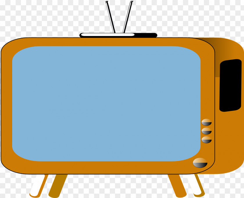 Vintage TV Internet Television Illustration PNG