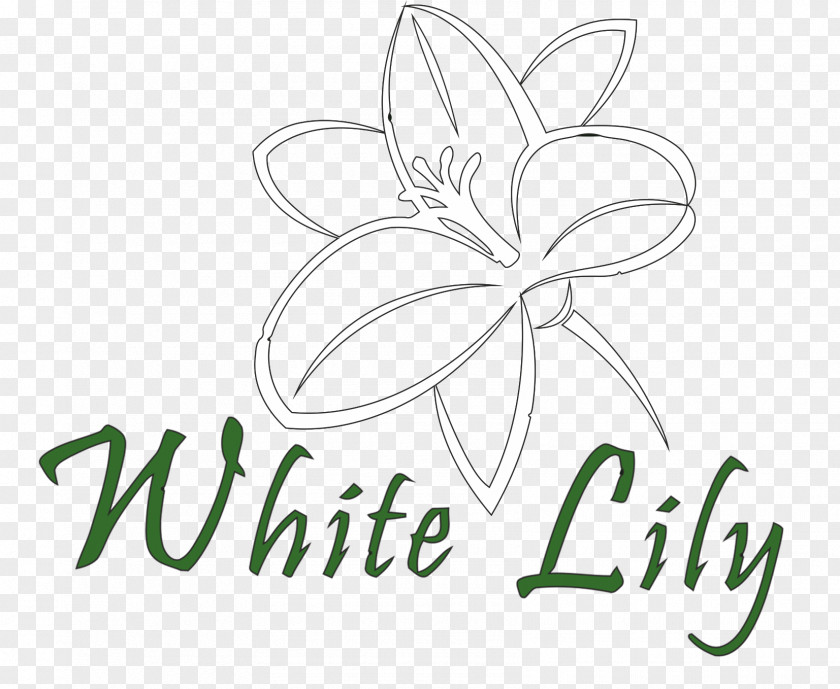 White Lilies Web Development Design Page PNG