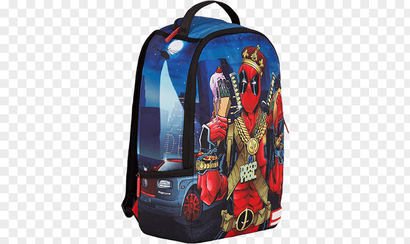Deadpool Backpack Duffel Bags Marvel Comics PNG