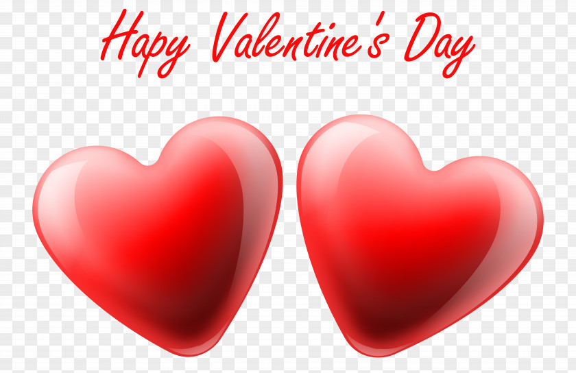 Happy Valentine's Day Hearts Transparent PNG Clip Art Image Heart Mother's Gift PNG