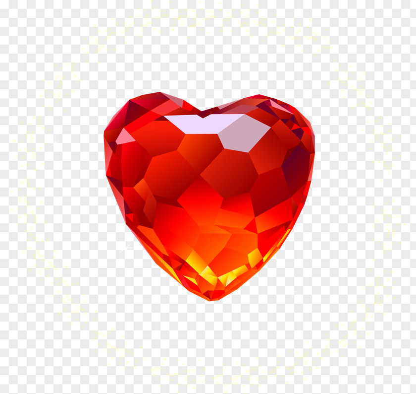 Heart Red Diamond Clip Art PNG