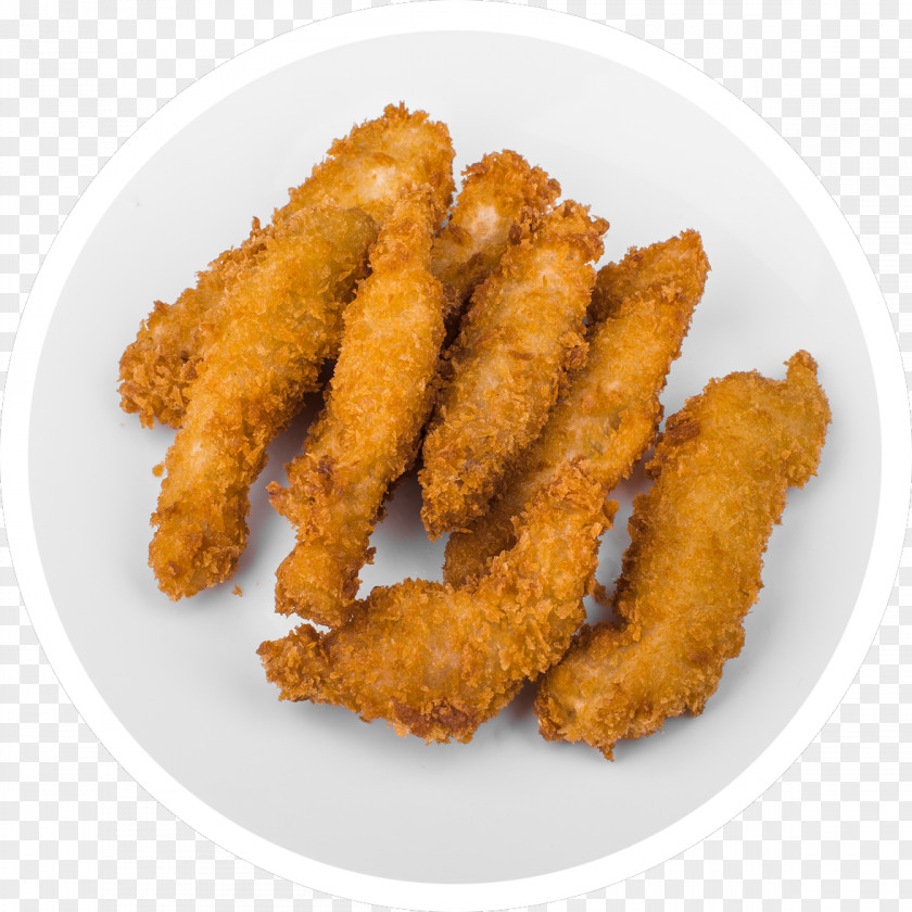 Nugget Chicken Tempura Fingers Fried Frying PNG