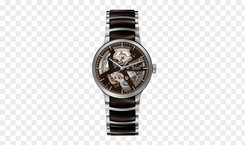 Radar Men's Watch Crystal Crafts Open Core Automatic Mechanical Watches Rado Skeleton Analog PNG
