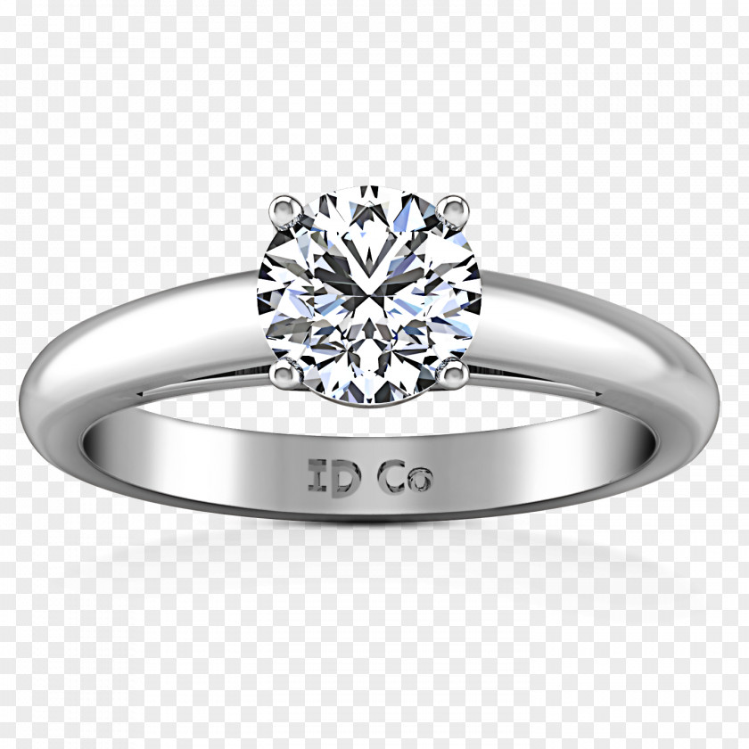Solitaire Ring Diamond Wedding Engagement PNG