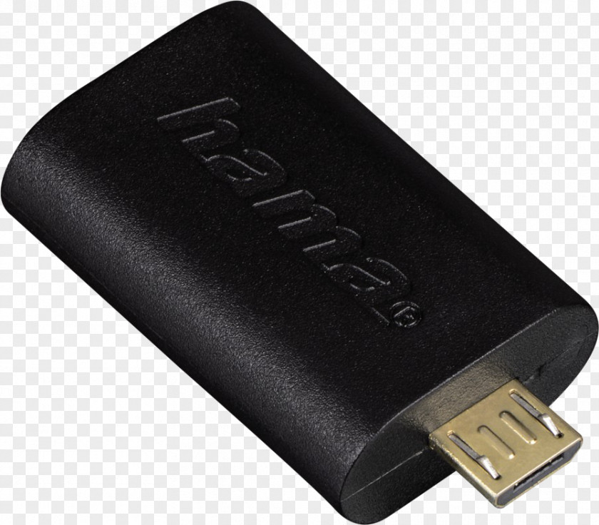 USB HDMI Adapter On-The-Go Micro-USB PNG