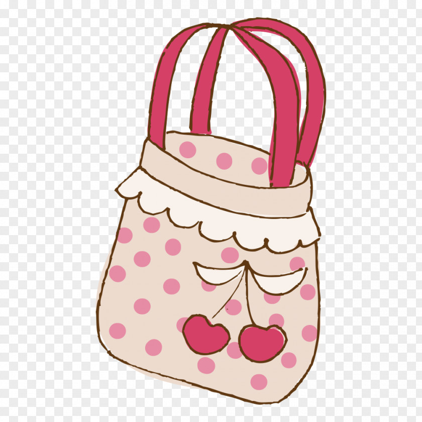 Cartoon Bag Handbag Drawing PNG