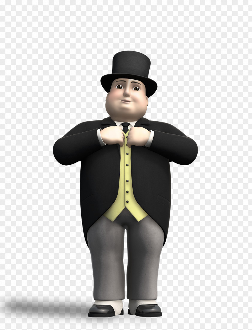 Fat Man Sir Topham Hatt Thomas & Friends Train Percy PNG