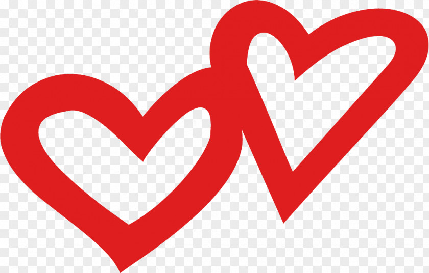 Heart Clipart.Others Red Two Hearts PNG