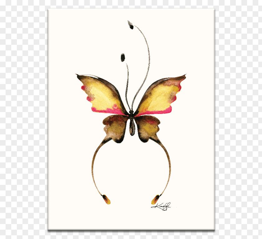 Painting Monarch Butterfly Watercolor Abstraction 30 Drawing PNG