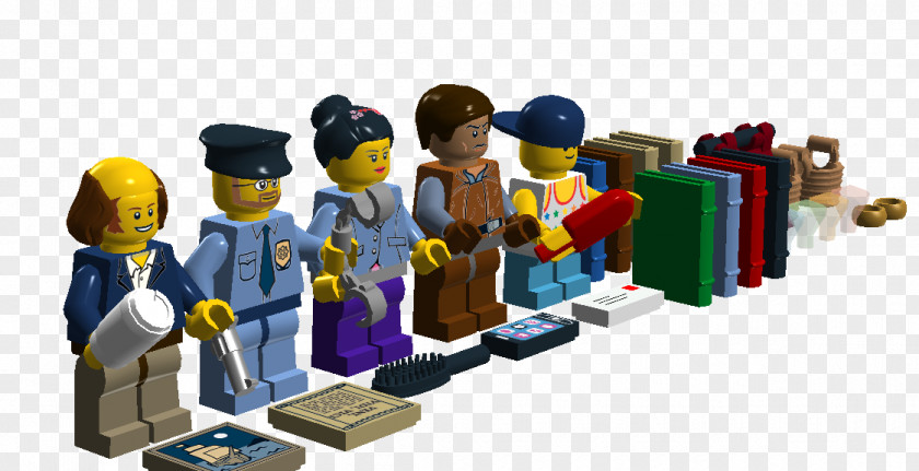 Real LEGO Ambulance Human Behavior Toy Block Product PNG