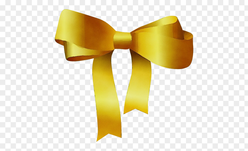 Tie Embellishment Gold Ribbon PNG