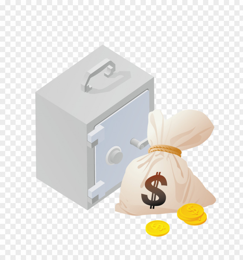 Vector Purse Insurance Safe Deposit Box PNG