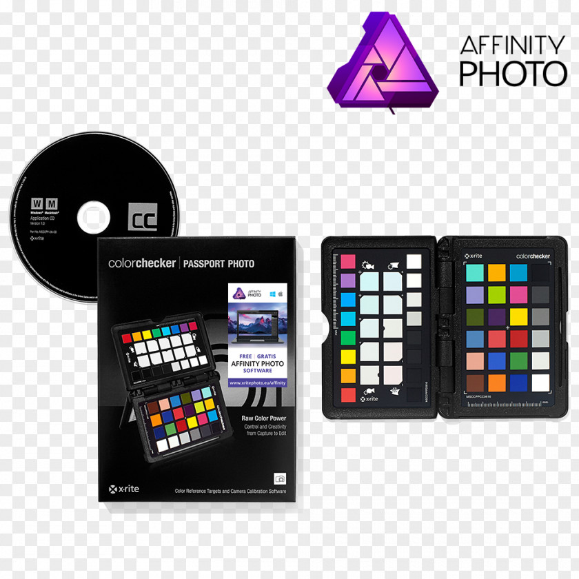 Affinity Photo ColorChecker X-Rite Photography PNG