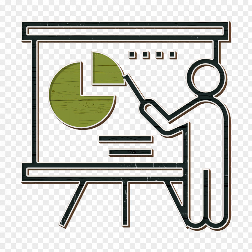 Banking And Finance Icon Presentation Chart PNG