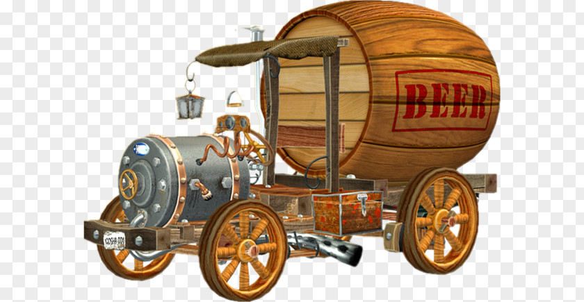 Car Carriage Steampunk City PNG