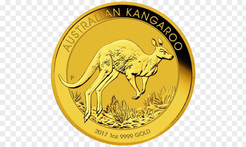 Coin Perth Mint Royal Australian Gold Nugget Bullion PNG