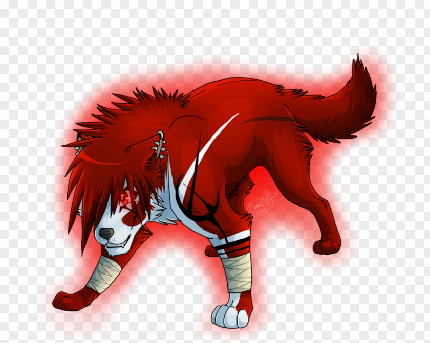 Demon Canidae Dog Illustration Cartoon PNG